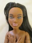 Nude Barbie Glitz Hybrid Doll Made to Move Petite Body Brunette Brown Eyes Hair