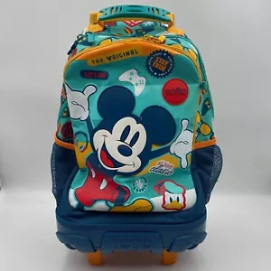 TOTTO Mickey Mouse Mochila con Ruedas Viaje Bolso Escolar 20" Alto Pato Donald - Imagen 1 de 17