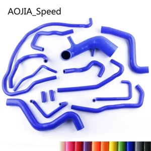 BLUE FOR Nissan Patrol/Safary GR 3.0TD ZD30 Y61 Silicone Coolant Radiator Hoses - Bild 1 von 4