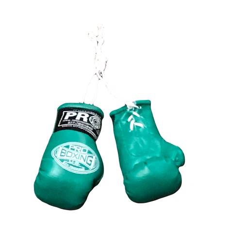 🤯 3 Inches Mini Boxing Gloves Hanging rearview mirror car hanging key chain Cover