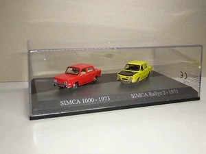 Simca 1000 1973 Rallye 2 1973 1/87 HO Atlas Duo Universal Hobbies - Foto 1 di 4