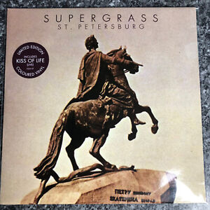 7” Limited Edition Red Vinyl Single Supergrass St. Petersburg Rsd2023 UK New