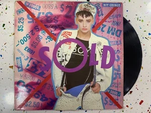 BOY GEORGE TITLE SOLD LP VINILO I ASKED FOR LOVE KEEP ME IN MIND EVERYTHING I OW - Imagen 1 de 2