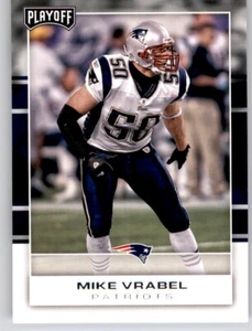 2017 Playoff Mike Vrabel NFL PWE Base Card Patriots #151 - Picture 1 of 2