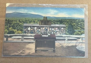 UNUSED LINEN PC- ALTAR OF THE NATION, CATHEDRAL OF THE PINES, RINDGE, N. H. - Picture 1 of 2
