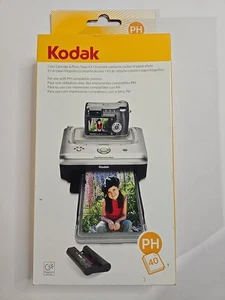 Kit de cartucho de color y papel fotográfico Kodak EasyShare PH-40 nuevo sellado nuevo en caja - Imagen 1 de 2