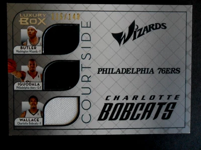 Topps Luxury Box Baloncesto 2008 #CTR-BIW Juego Usado Tres Jugadores #115/149 Foto 1 de 2