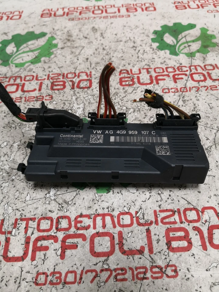 4G9959107C CENTRALINA MODULO PORTELLONE COFANO POSTERIORE BAULE AUDI A6 C7 SW 3. - Immagine 1 di 1