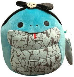 NWT, Squishmallow 7.5" Amity the Snake (First To Market) Plush (Goth Collection) - Picture 1 of 8