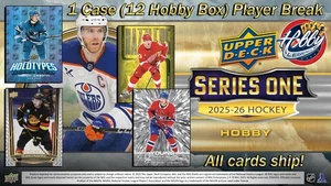 Carter Verhaeghe FLA 25/26 Upper Deck Series 1 (12 Box) 1 Case Player Break#2 - Picture 1 of 11
