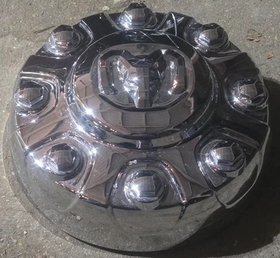 (1) Tapacubos tapa central cromada de 8 tacos Dodge Ram 2500 2019-2025 OEM #0D 68636893AA Foto 1 de 4
