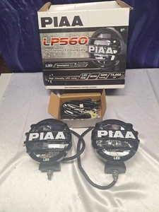 PIAA LP560 LED White Driving Euro Beam Kit Complete - Picture 1 of 9