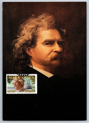 #4545 Mark Twain FDC Maxi Card - Image 1 of 2