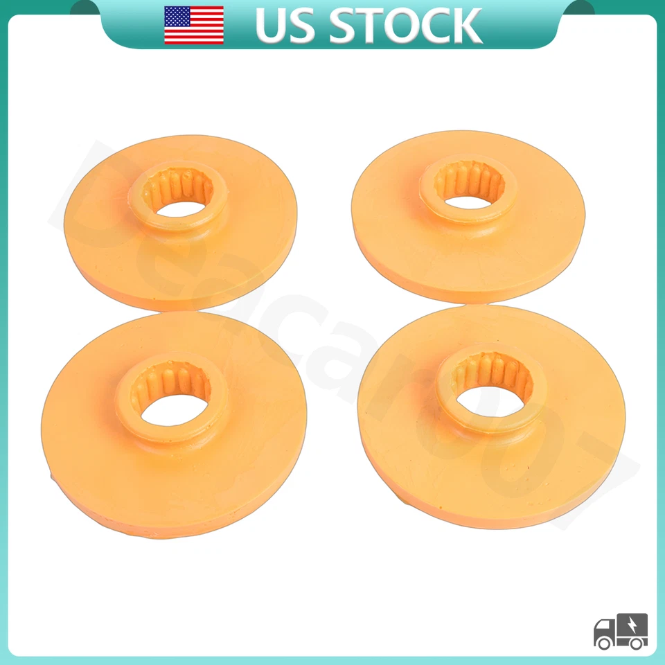 4x Rear Spring Suspension Coil Insulator For Buick Encore Regal Verano LaCrosse - Imagem 1 de 4