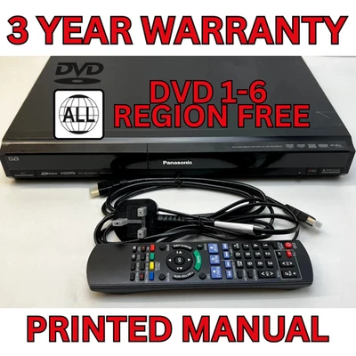 Panasonic DMR-EZ27 DVD Recorder Freeview HDMI With Manual Remote Multi Region - Image 1 of 4
