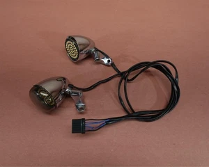 Clignotants avant LED Harley Softail Deuce FXSTDSE2 2003-2004 - Photo 1/12