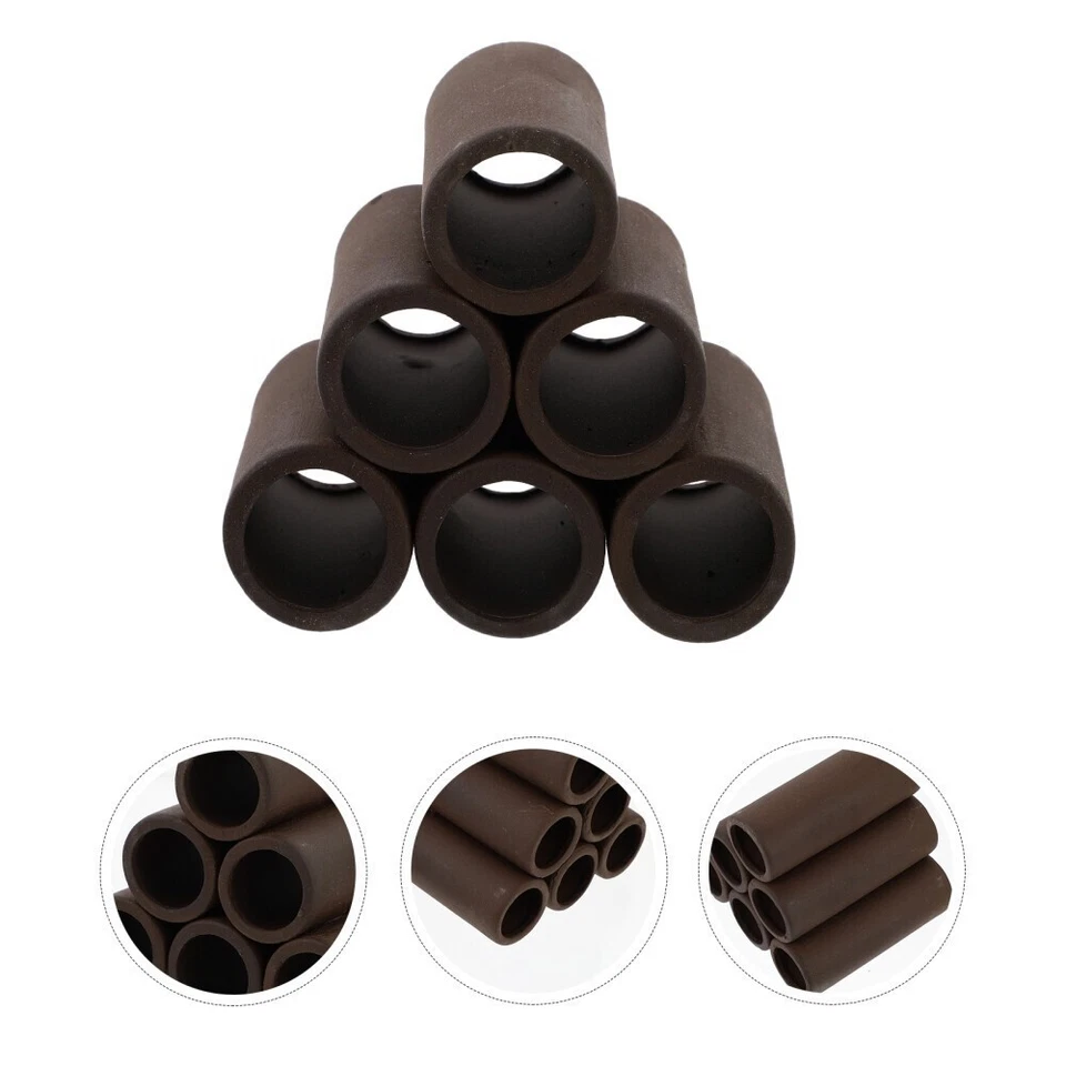 Aquarium Decoration Shrimp Tubes Fish Fry Shelter Hiding Fish Tank Ceramic Cla  - Image 1 of 4