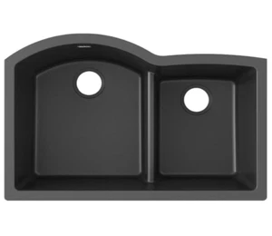 Elkay ELGHU3322R Quartz Classic 33" Undermount Double Bowl Kitchen Sink - USED - Picture 1 of 8