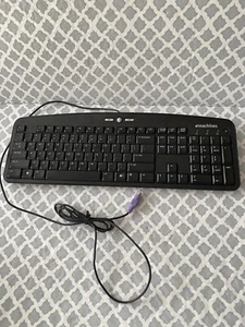 Wired Mechanical Keyboard EMachines PS/2 Black QWERTY English Keyboard Touch - Picture 1 of 4