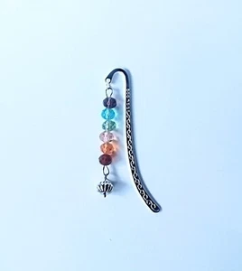 Crystal Bookmark, Silver Plated - Picture 1 of 1