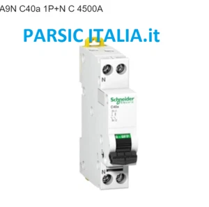 A9N17509 C40 a circuit breaker 1P+N 16A C curve 230V 4500A - Bild 1 von 5