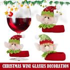 Christmas Cup Cover Wine Glass Cover Special Design Party For Christmas G6B3