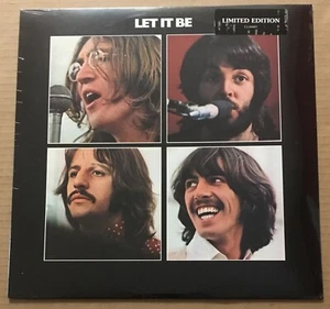 THE BEATLES Let it Be RARE 1995 LIMITED EDITION LP Vinyl SEALED w/ HYPE STICKER - Picture 1 of 2