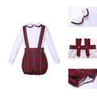 Spanish Baby Boys Red Plaid Holiday Outfits Age 6M-24M Christmas Birthday Party
