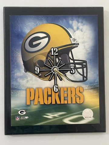 2004 NFL Green Bay Packers Clock 12” X 9” Cover