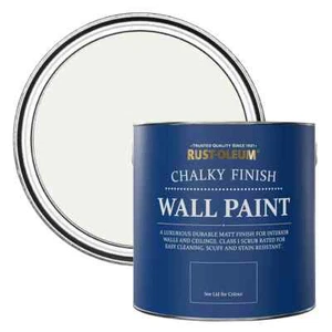Rust-Oleum Chalky Finish wall Paint 2.5L steamed milk durable matt - Picture 1 of 1