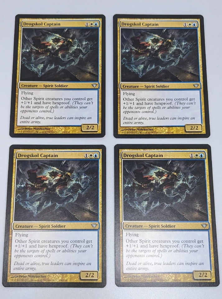 Drogskol Captain x4 ⚫ NM ⚫ Dark Ascension ⚫ Magic The Gathering ⚫ MTG #136/158 - Image 1 of 1