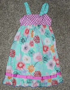 Matilda Jane (The Adventure Begins) Heads Up Seven Up Dress - Size 10 - EUC - Picture 1 of 5