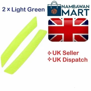 2 xLIGHT GREEN Reflective Tape Self-Adhesive Car Bumper Sticker Strip AUTO1046 - Picture 1 of 2