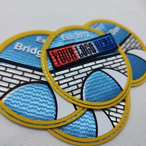 Custom 3D Silicone Patch for Sports Apparel – Iron-On Application - Picture 1 of 13