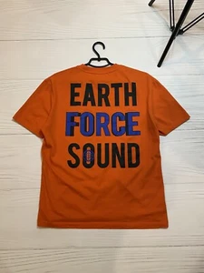 Alexander McQueen MCQ earth force sound t shirt Luxury Y2k Orange Colour Small - Picture 1 of 9