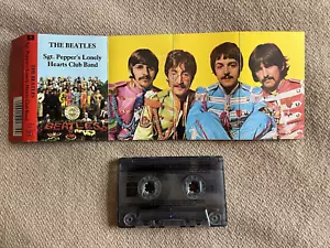 Beatles Sgt Peppers Lonely Hearts Club Band Cassette RARE Immaculate FREE POSTUK - Picture 1 of 6