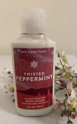 Bath and Body Works Twisted Peppermint Body Lotion 8 fl. oz - Image 1 of 2