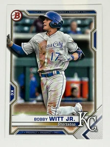 2021 Bowman Draft #BP-1 Bobby Witt Jr.   Kansas City Royals - Picture 1 of 2