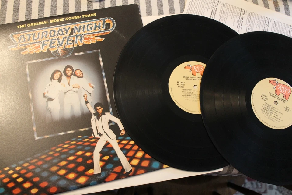 Saturday Night Fever Soundtrack ~ 1977 RSO Double LP - Image 1 of 1