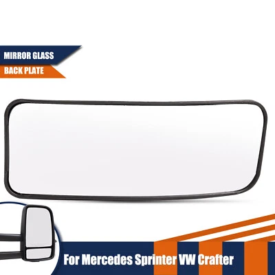For Mercedes Benz Sprinter 2006- 2018 Wing Mirror Glass Right Driver Lower Side - Image 1 of 4
