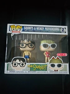 Funko Pop Movies 2 Pack Squints Wendy Peffercorn, The Sandlot NEW IN DAMAGED BOX - Picture 1 of 6