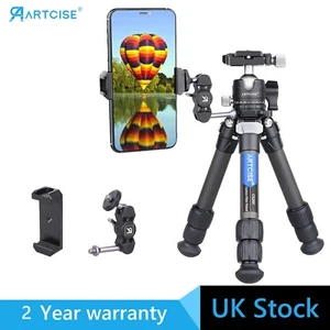 Mini Tripod Portable Compact Carbon Fiber Travel tripod Desktop With Ball Head - Picture 1 of 17