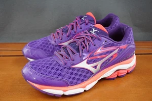 Mizuno Wave Inspire 12 Damen-Laufschuhe Größe 8,5 lila pink sportlich - Bild 1 von 11