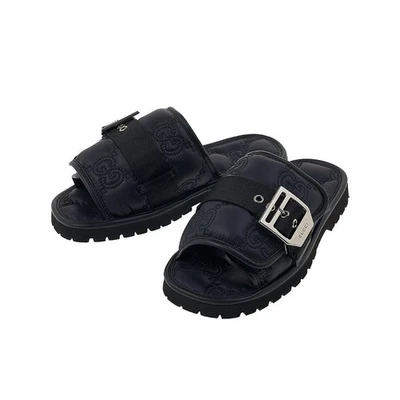 Gucci Men's Mule Slippers 776792 FACL5 1000 93097334 - Image 1 of 4