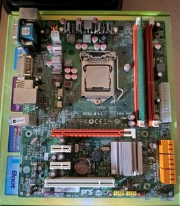 CPU + MOTHERBOARD + RAM - Intel i3 530 - ECS H55H-M LGA 1156 - Picture 1 of 4