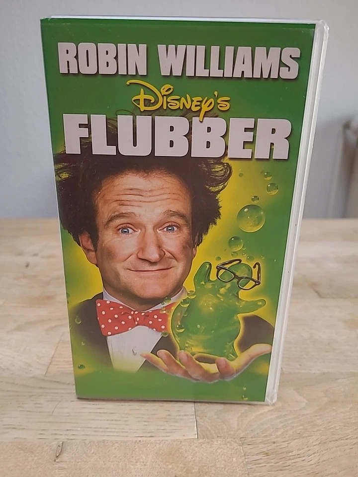 Walt  Disney Video Originale Cassette Robin Williams Flubber  (2) - Bild 1 von 4