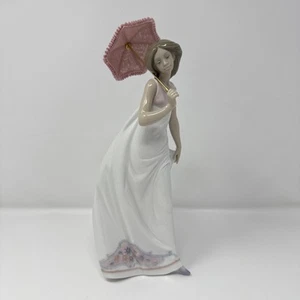 Lladro Porzellan Statue Afternoon Promenade 7636 Retired 1995 With Box - Bild 1 von 14