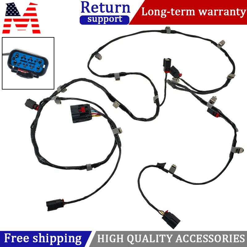 Front Fascia Wiring Harness For 2016-2022 Jeep Grand Cherokee New Foto 1 de 4