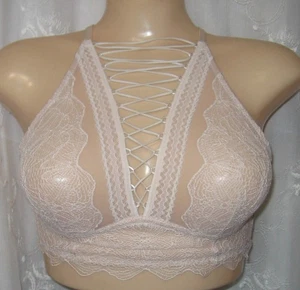 NWT 32DD VICTORIA'S SECRET SHEER EYELASH LACE MAROON BALCONNET  BRA - Picture 1 of 3