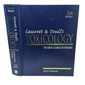 Casarett & Doull's Toxicology the Basic Science of Poisons Klaassen HC 6th Ed - Picture 1 of 13